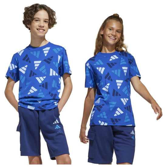 Adidas Παιδική κοντομάνικη μπλούζα Seasonal Essentials Logo Celebration Tee